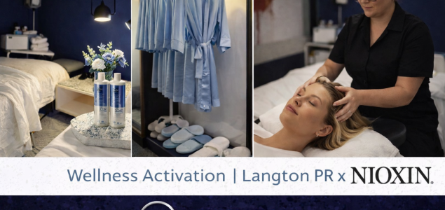 Wright Spa Mobile Services Collaborates with Langton PR for an Elevated Nioxin Wellness Experience